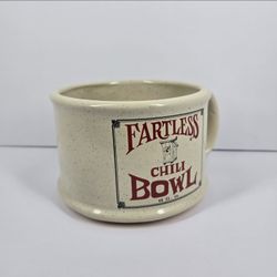 The Fartless Factory Chilli Bowl 44 FL Oz Gag Gift Father Day Heavy Ceramic Deco