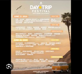 Day trip SUNDAY portion!!