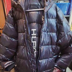 Tommy Hilfiger Dark Mens Winter Puffer Jacket Sale in Minneapolis, MN - OfferUp