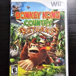 Donkey Kong Country Returns- Wii