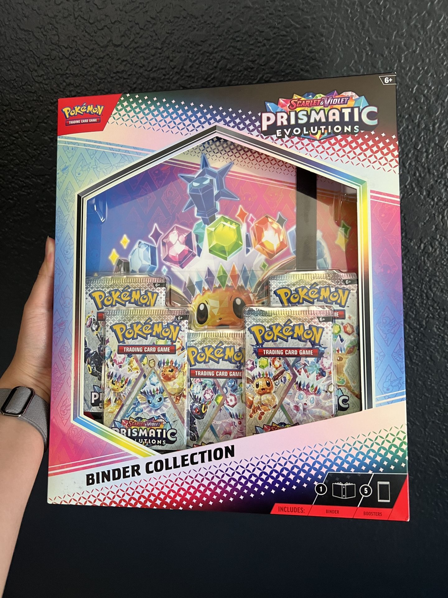 Pokemon Prismatic Evolutions Binder Collection