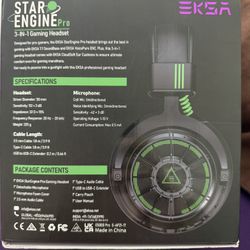 Eksa Star Engine Pro 3 In 1 Gaming Headset