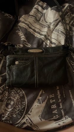 Small Rosetti Black Purse