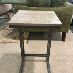 C Shaped Side Table