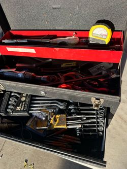 Rally tool chest Craftsman with tools