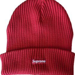 Supreme Wide Rib Beanie Red FW20 Brand New Deadstock