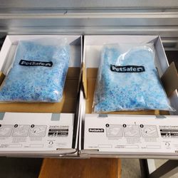 Petsafe Scoop Free Cat Crystal Litter Lot Of 2