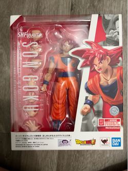 SH Figuarts Dragon Ball Saiyan God Goku Figure