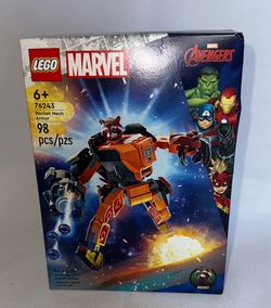 NEW LEGO Marvel Rocket Mech Armor 76243 , 98 Piece