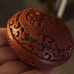 Box- Cinnabar Lacquerware
