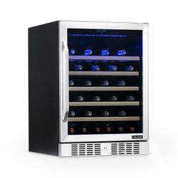 3 Matching NewAir 52-Bottle Built-In Wine Refrigerators – Model AWR-520SB