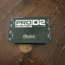 Pro. D2 Stereo Direct Box
