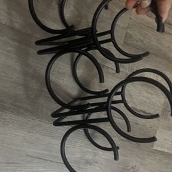 Iron Wine Rack 