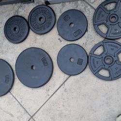 1" Weight Plates 110lbs