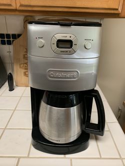 Cuisinart coffee maker and grinder