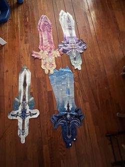 New Mylar Balloon Swords