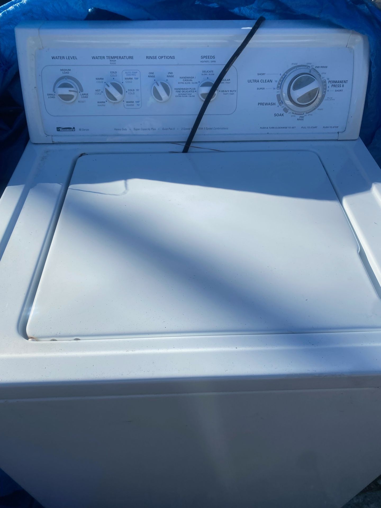 Kenmore Washer Top Load