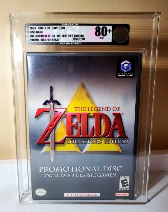 Legend of Zelda: Collector's Edition Promotional Disc for Gamecube - VGA 80+ NM