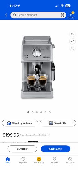 Delonghi Espresso machine - new