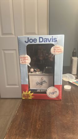 2025 Los Angeles Dodgers SGA 9/19/2025 Joe Davis Talking Bobblehead Bobble NEW