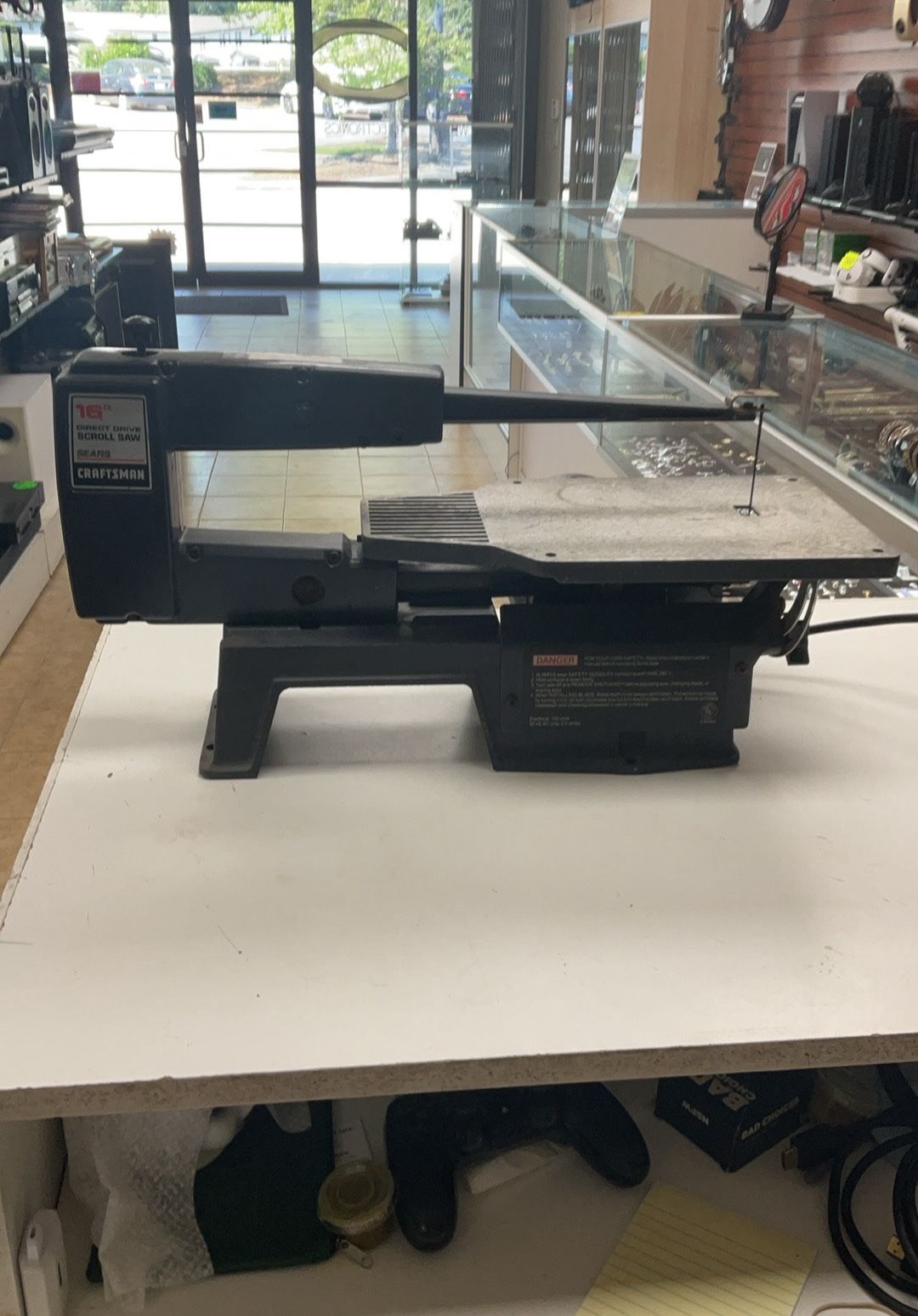 16 Inch Direct Drive Scroll Saw From Craftsman
