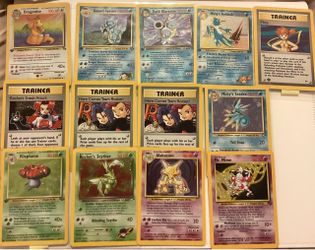 Vintage Holo Rare Pokémon TCG Card Lot – 13 Cards