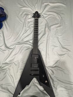 Electric guitar and amp