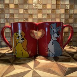 Disney’s Lady And The Tramp Mug Set