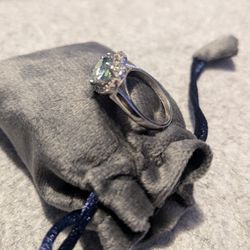Heart Shaped Diamond Ring 