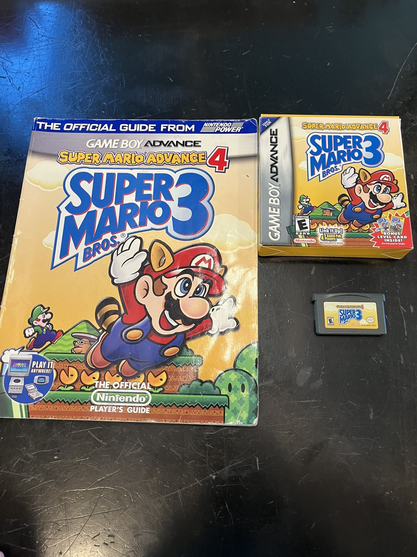 Super Mario bros 3 Super Mario Advance 4 With Guide And Now