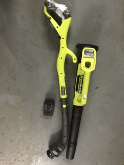 Ryobi 18v Combo Set With Battery And Charger
