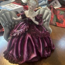 Florence Porcelain Figurine On Couch 