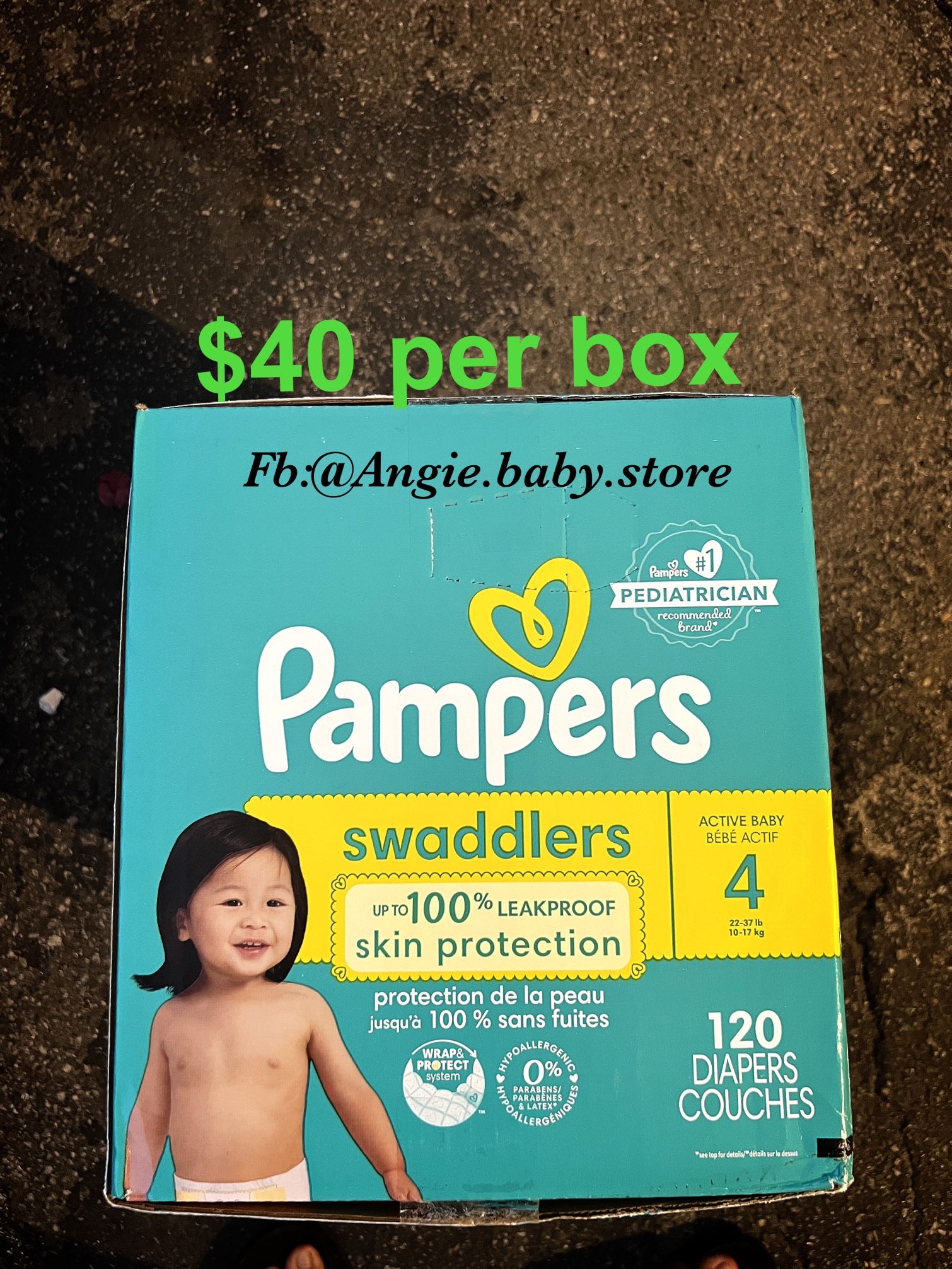 Pampers Swaddlers Size 4