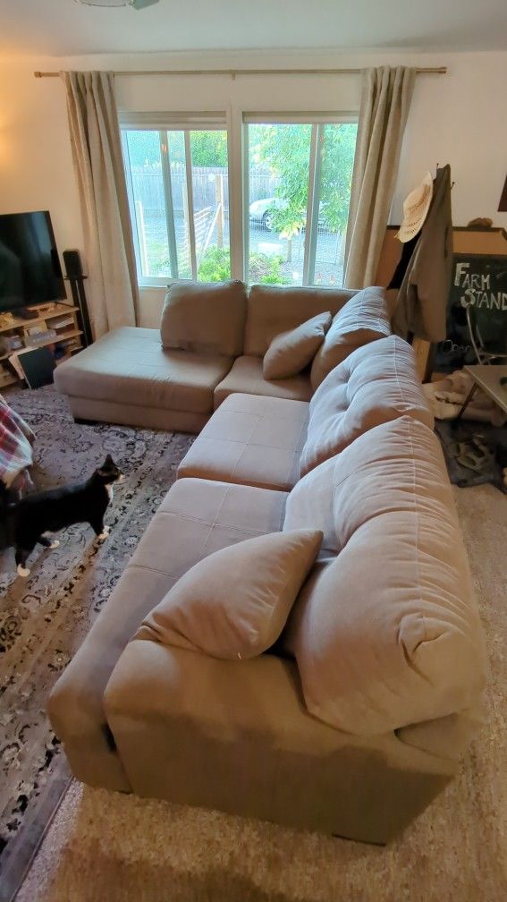 Olive Green Stanton Couch