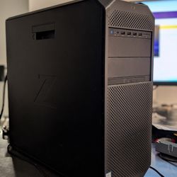 HP Z6 G4 Workstation Desktop Intel Xeon Silver 4110 Intel ARC A750 GPU CPU 96GB ECC RAM 2TB SSD 4TB HDD