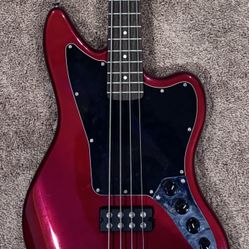 Squier Jaguar 4 String Bass Guitar