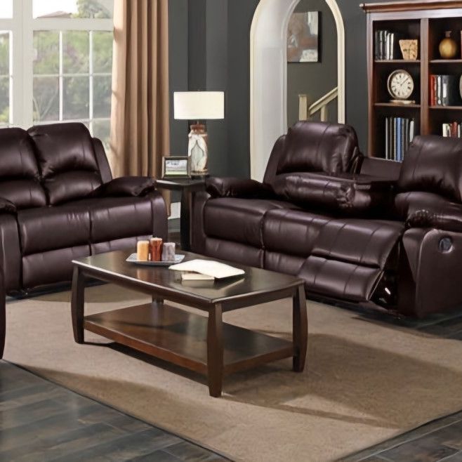 2 PC RECLINING SOFA SETIN BOX