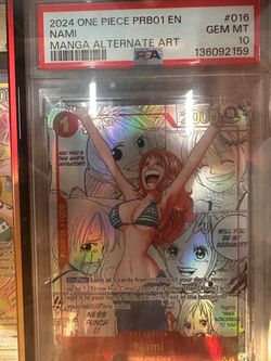 Nami PSA 10 Manga