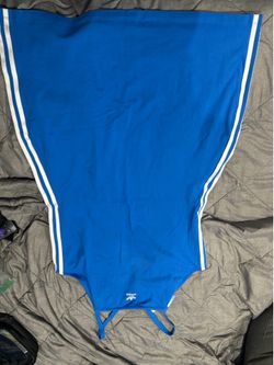 Blue adidas dress size large