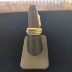 James Avery Retired Ring Gold And Silver,Sz 7