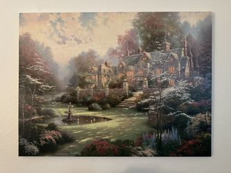 Thomas Kinkade Painting