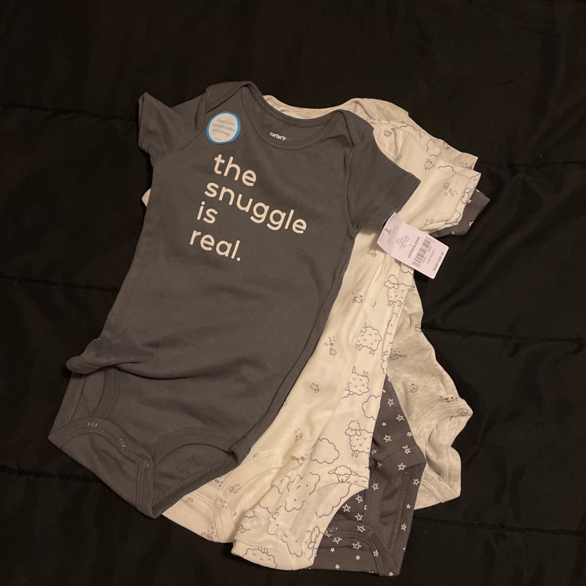 carters 5 pk 18M onsies
