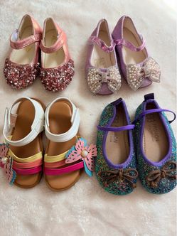 Toddler Girl Shoe Bundle – Sizes 21, 22, 23 Like new