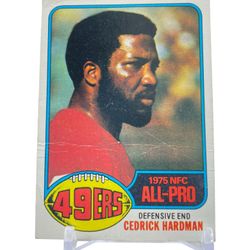 1976 Topps Football Cedrick Hardman 
