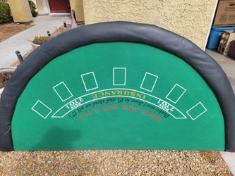 Blackjack table top (top only)