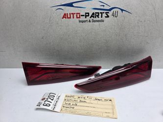 non led 2018 - 2021 HYUNDAI KONA LEFT & RIGHT INNER HALOGEN TAIL LIGHT OEM AY67207