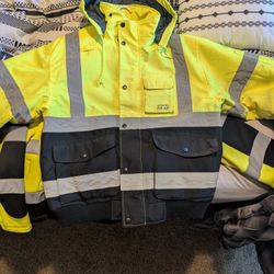 Hi Viz Construction Jackets And Coat