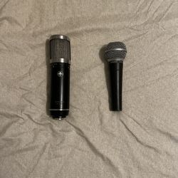 Shure SM58 And Sterling Audio ST55