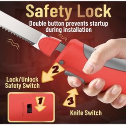 Cuchillo Eléctrico Inalámbrico 