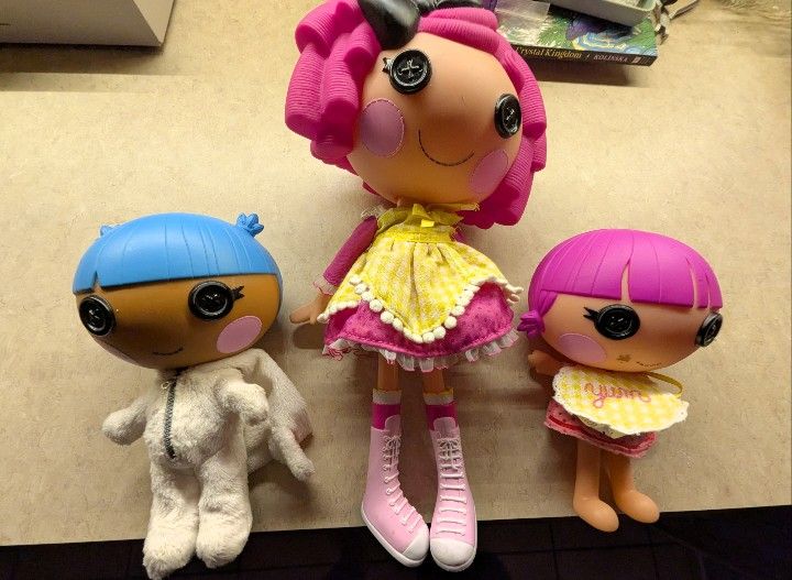 Lalaloopsy Crumbs Sugar Cookie Dolls
